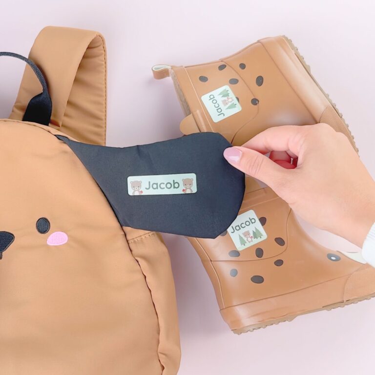 Store navnelapper med Fantus & Fantorangen