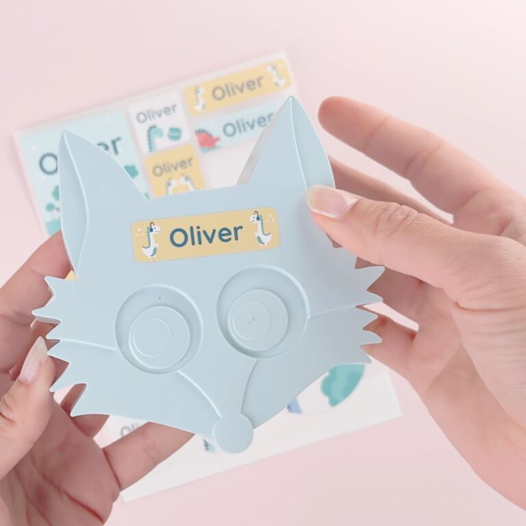 Store navnelapper med Fantus & Fantorangen