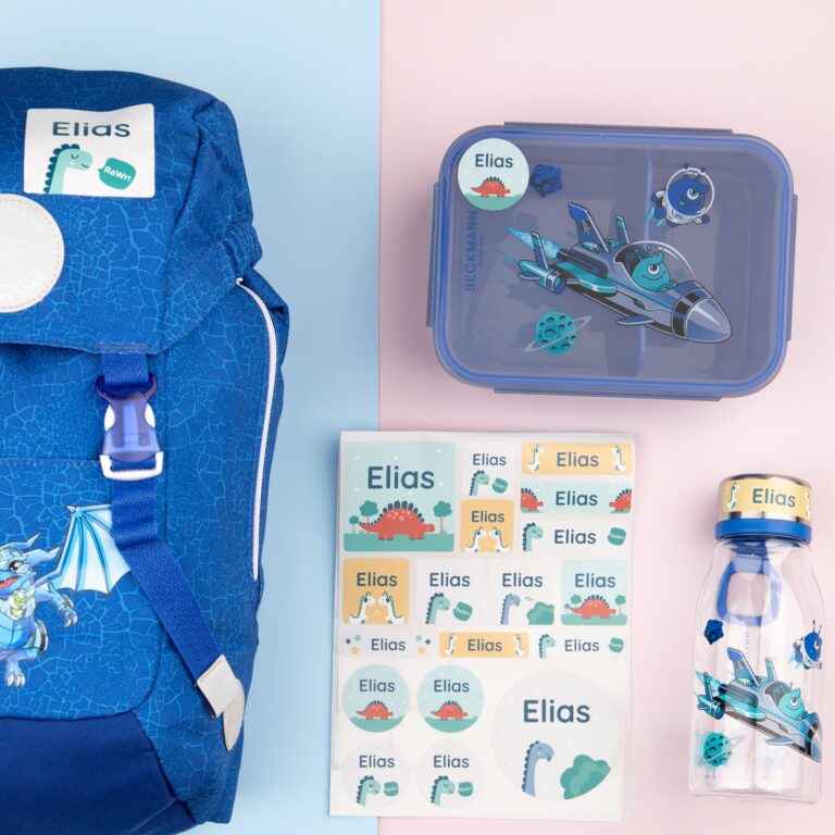 Store navnelapper med Fantus & Fantorangen