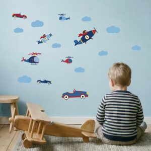 retro kjøretøy wallstickers