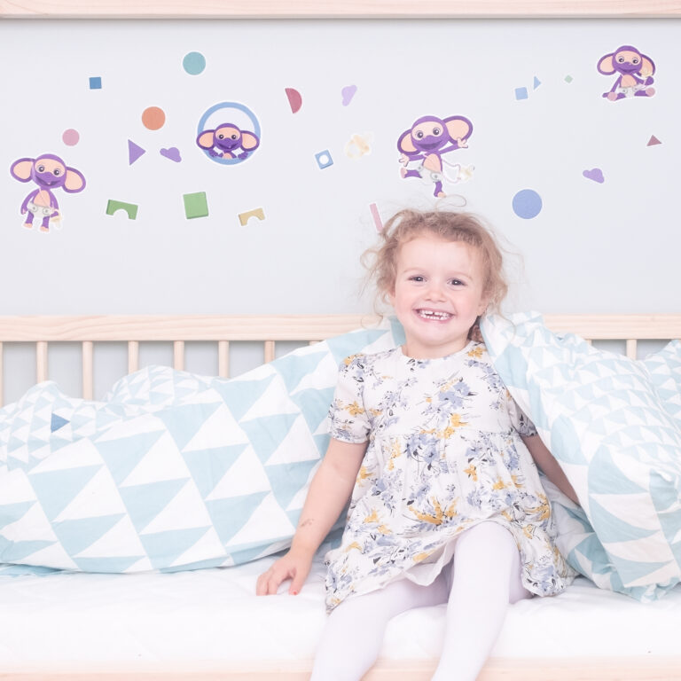 Fantus wallstickers på barnerom