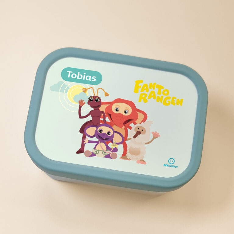 matboks med motivet fantorangens verden