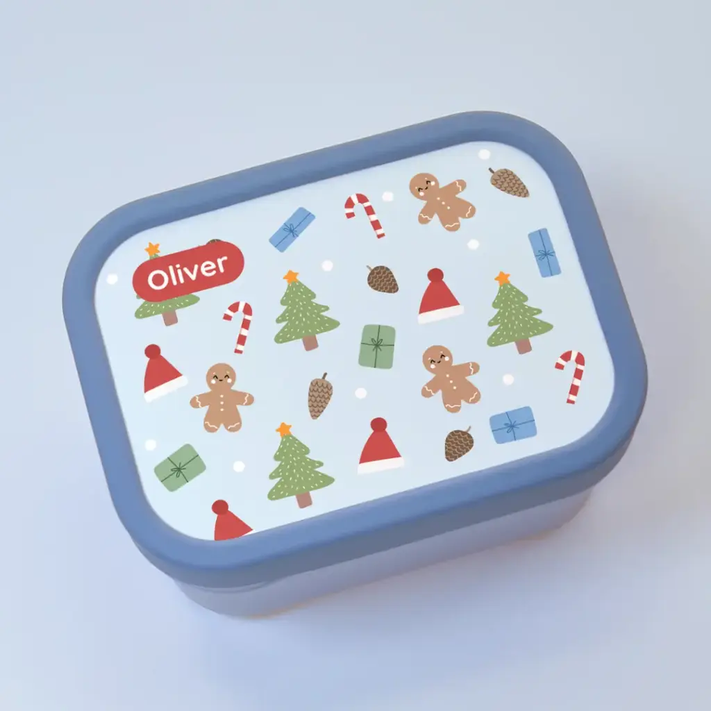 Matboks med juledesign Christmas