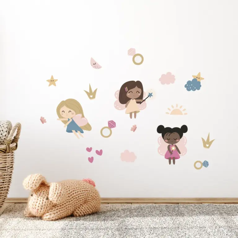 Fe wallstickers til barnerom
