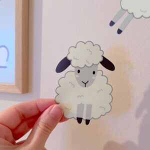 Selvlysende wallstickers sauer