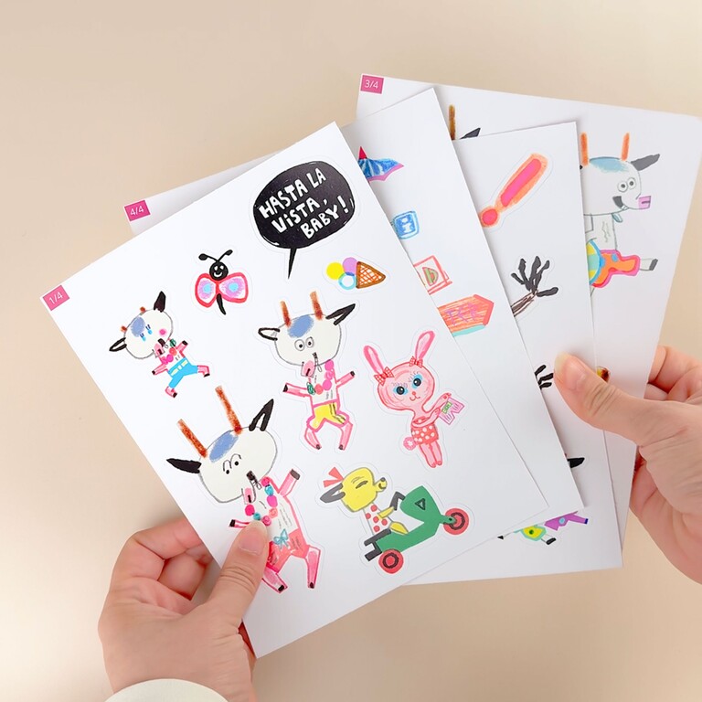 Wallstickers: Bukkene Bruse
