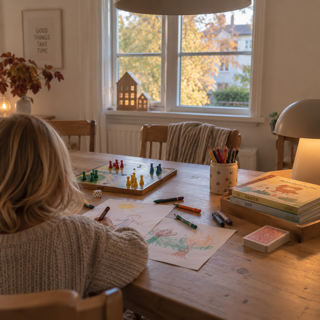 Barn som tegner-høst